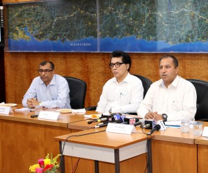 Press Conference held at Corporate Office Belapur on 07.04.2017