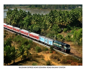 Trains on Konkan