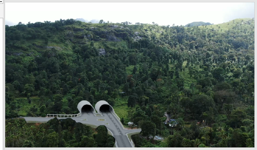 TWIN TUBE TUNNEL ROAD PROJECT ANAKKAMPOYIL - KALLADI - MEPPADI, KERALA